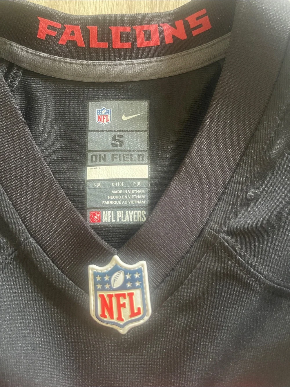 Nike Atlanta Falcons Black Kids Jersey - ATL #18